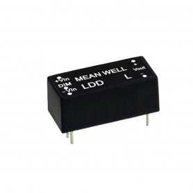 LDD-500LS  LDD-500LS - Convertitore DC/DC MeanWell - CC - 16W / 500mA - Ingresso 12VDC/24VDC  Mean Well  Alimentatori LED