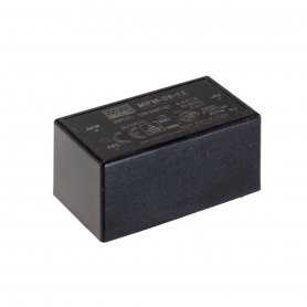 MPM-05-24  MPM-05-24 - Alimentatore MeanWell - Plastic 5W 24V - Ingresso 100-240VAC  Mean Well  Alimentatori Automazione
