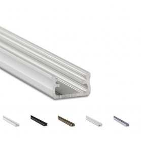 Flat LED Aluminum Profile for Under Cabinet - STANDARD 9.3 x 16 mm - Model A Flat LED Aluminum Profile for Under Cabinet - STANDARD 9.3 x 16 mm - Model A