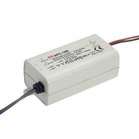 APC-16E MeanWell LED-Stromversorgung 16W Konstantstrom DC IP42 Ströme 350mA 700mA APC-16E MeanWell LED-Stromversorgung 16W Konstantstrom DC IP42 Ströme 350mA 700mA