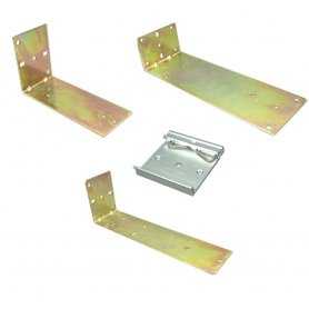 kit di fissaggio DRL + DRP Guida DIN prodotti MeanWell - Serie LRS - RS - SD - SP - HRP