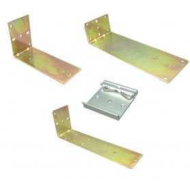 kit de fixation DRL + DRP Guide DIN produits MeanWell - Série LRS - RS - SD - SP - HRP
