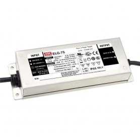 ELG-75 Meanwell Alimentatore LED 75W Tensione Costante CV Corrente Costante CC ELG-75 Meanwell Alimentatore LED 75W Tensione Costante CV Corrente Costante CC