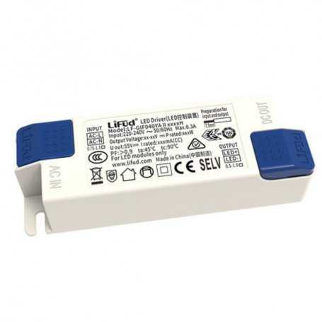 LF-GIF040YA(H) - Alimentatore LED LifUD - 40W - 1000mA Corrente Costante CC 