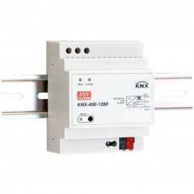 KNX-40E-1280 MeanWell alimentatore AC/DC Din Rail 40W, 30V, 1280mA