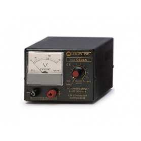 CS 35A Microset - Linear stabilisiertes Netzteil mit einstellbarer Spannung - 3,5-4A - 0-15VDC CS 35A Microset - Alimentatore stabilizzato lineare a tensione regolabile - 3,5-4A - 0-15VDC