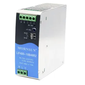 LIF480-10B-R2 - Alimentatore AC/DC Mornsun Din Rail - 480W - Tensioni 24V 48V 