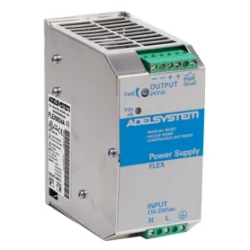 FLEX9024A Alimentatore Adelsystem Din Rail 120W 24V Input 110/220 VAC