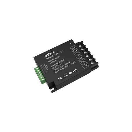 Relpower EV3-X Amplificador de 3 Canales - Tensión Constante