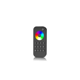 Relpower RT9 RGB/RGBW 2.4G RF Touch Wheel Fernbedienung mit 4 Zonen Relpower RT9 RGB/RGBW 2.4G RF Touch Wheel Fernbedienung mit 4 Zonen