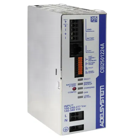CBI2501224A DC UPS System Evolved Adelsystem 12V+24V - 10A All-In-One