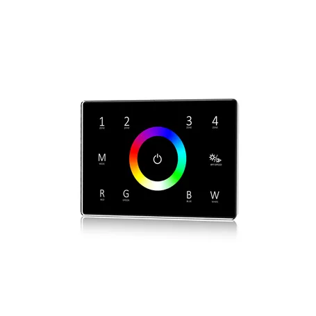 Relpower T14 - DMX512 Touchpanel zur RGBW-Steuerung - Schwarz
