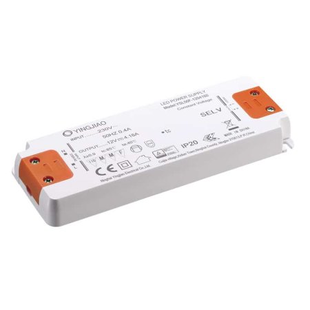 YSL100F-1208330 – Alimentatore LED Yingjiao 100W – Tensione Costante CV – Super Slim – 12V – IP20