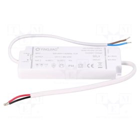 YSL20M-1201660 – LED-Netzteil Yingjiao 20W – Konstantspannung CV – Ultra Slim – 12V – IP44 YSL20M-1201660 – LED-Netzteil Yingjiao 20W – Konstantspannung CV – Ultra Slim – 12V – IP44