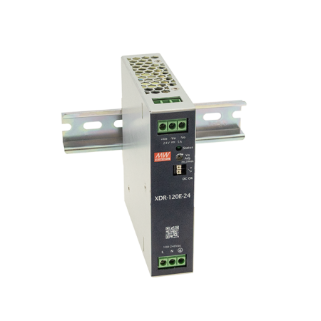 XDR-150E-12 – DIN Rail Power Supply 12V 11A 132W – Ultra Slim – Mean Well