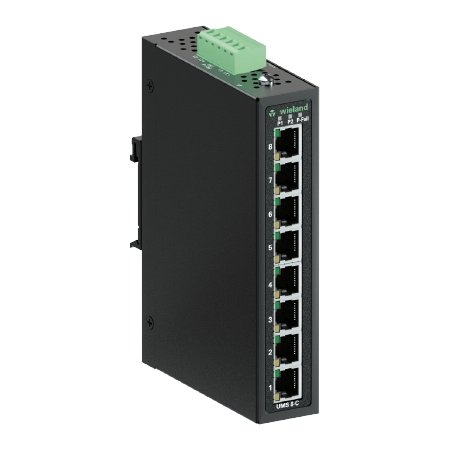 WIENET UMS 8-C - Switch Ethernet Industriale - 8 porte