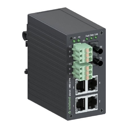 P WIENET UMS 4-1FM - Switch Ethernet Industriale - 4 porte