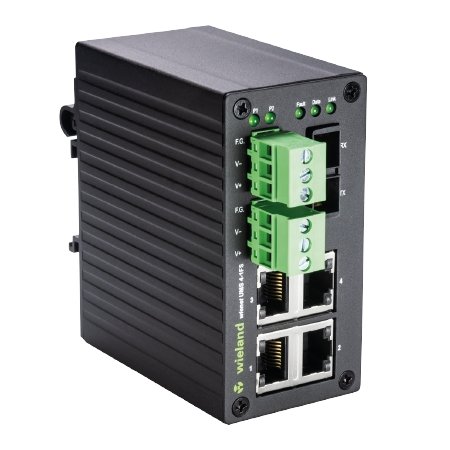 WIENET UMS 4-1FS - Switch Ethernet Industriale - 4 porte