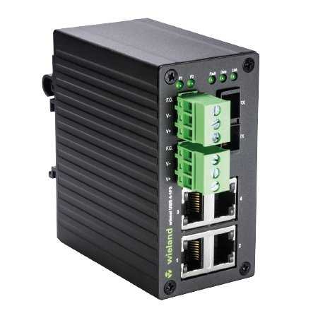 WIENET UMS 4-1FS - Switch Ethernet Industriale - 4 porte