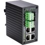 WIENET UMS 4-1FS - Switch Ethernet Industriale - 4 porte