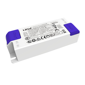 LF-GIF040YS - Alimentatore LED Lifud senza flicker - 40W - da 800 a 1000mA Corrente Costante CC