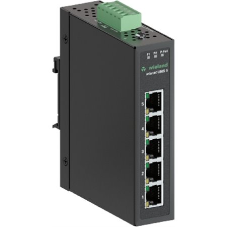 WIENET UMS 5-W - Switch di rete - 5 porte