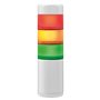EOS WM LT 3LM Sirena 12V/24V ACDC – Torretta LED di Segnalazione Industriale - Verde/Ambra/Rosso