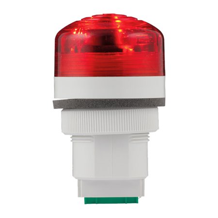 Sirena P40 A LED – Rosso - Buzzer piezoelettrico con luce LED integrata