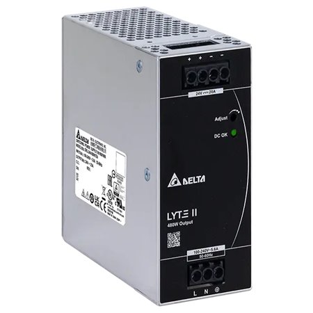 DRL-24V480W1EN - Delta Electronics 480 W 24 V - Industrial Power