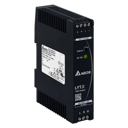 DRL-12V75W1AZR - Delta Electronics 75 W 12 V - Industrial Power
