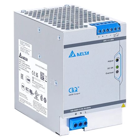 DRM-24V480W1PN - Delta Electronics 480 W 24 V - Industrial Power