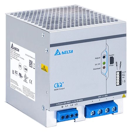 DRM-24V960W3PN - Delta Electronics 960 W 24 V - Industrial Power