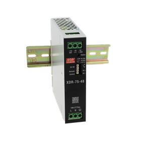 XDR-75-48 – Alimentatore DIN Rail 48V 1.56A 74.88W – Ultra Slim – Mean Well