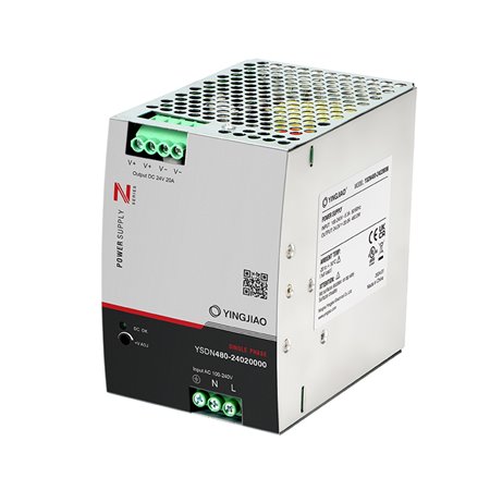 YSDN480 Yingjiao Alimentatore guida Din 480W Tensioni 24V. 48V