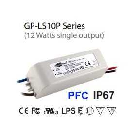LS10P-36 - Alimentatore LED Glacial Power - CC - 12W 340mA  LS10P-36  LS10P-36 - Alimentatore LED Glacial Power - CC - 12W / 340mA   Glacial Power  Alimentatori LED