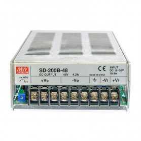 SD-200D-5  SD-200D-5 - Convertitore DC/DC MeanWell - CV- 200W / 5V - Ingresso 110VDC  Mean Well  Convertitori DC/DC