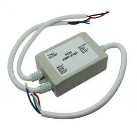 ZJFFS-3CH - RGB VERSTÄRKER - PWM - 3 KANÄLE x 4A IP67 - EINGANG 5V~24V - 288W Max AMPLIFICATORE RGB - PWM - 3CANALI | IN 5V~24V | 288W Max